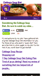 Mobile Screenshot of cabbage-soup-diet.com